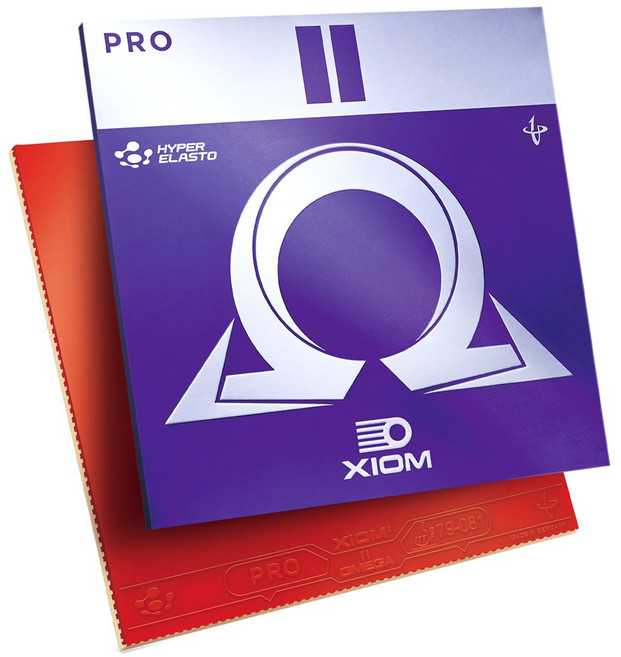 엑시옴 오메가2 프로 탁구러버, 흑색, 1개