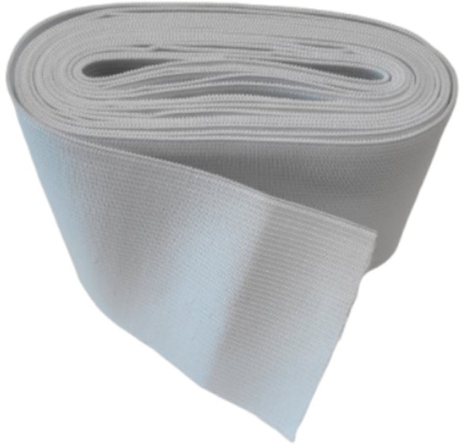 긍정미공방 4마) 허리고무밴드 70mm/ 부드러운 고무줄 / 코메즈밴드, 1개, 화이트