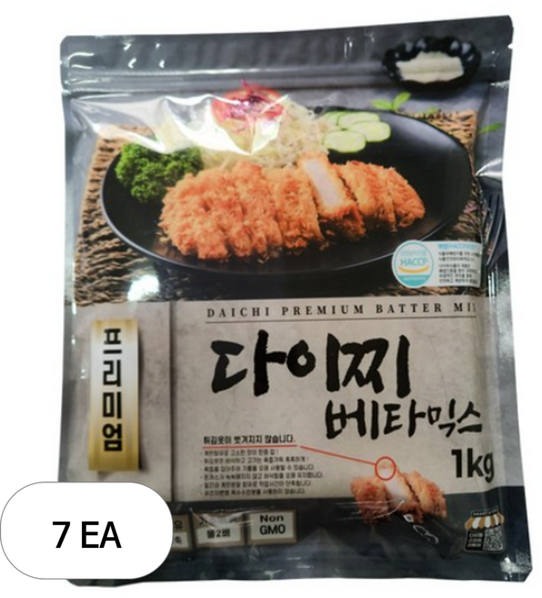 다이찌 프리미엄 베타믹스가루 1kg, 7개