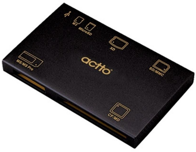 알루미늄 케이스 5슬롯 USB 2.0 카드리더기jsj76zlH