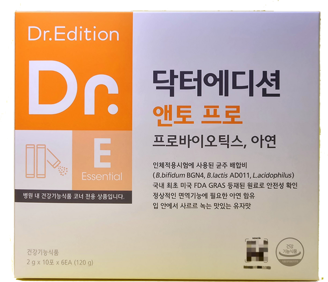 닥터에디션 앤토 프로 60포, 60개