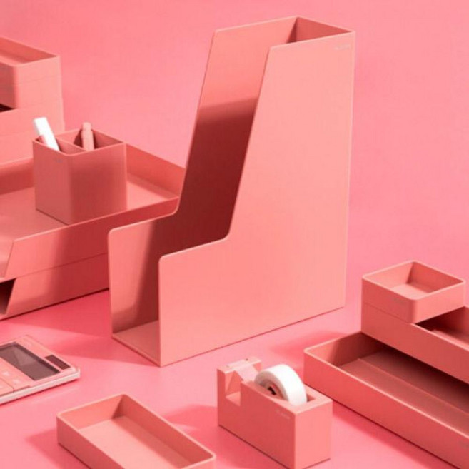 DELI 델리 누사인 데스크 책꽂이 서류꽂이 파일꽂이 파일함 deli 책장 파일꽂이 다용도정리함 델리 책상정리 책상정리함 보관함 데스크테리어 트레이 NS022 정리함 책꽂이, 화이트(NS022)