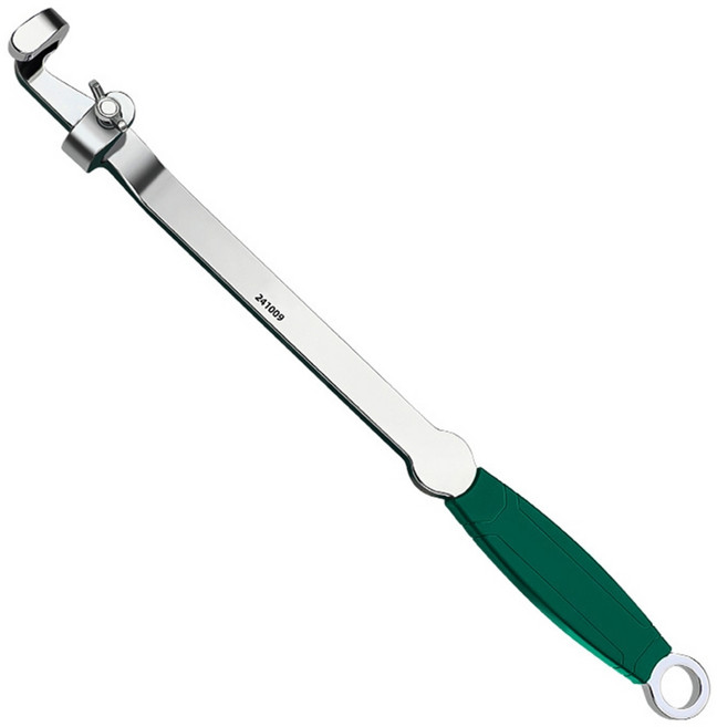 볼트에 닿기 어려운 범용 스패너 익스텐더 파워 바 렌치 소프트 그립 핸들 범용 렌치 익스텐더, 1개