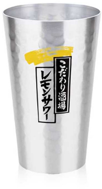 레몬사와잔 산토리하이볼잔 이자카야 술집 맥주잔 2개세트, 450ml산토리실버(2개세트), 450ml산토리실버(2개세트)