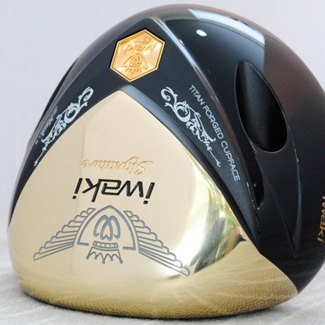 이와키 시그니처 오리지널 골드 고반발 드라이버 헤드, 10.5도