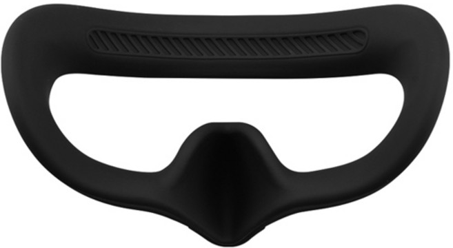 DJI드론 호환 Avata-고글 2 마스크 실리콘 보호 커버 헤드 밴드 스트랩 Avata G2 VR 안경 액세서리, 1) Black, 1개