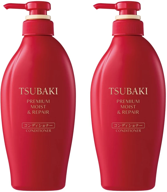 츠바키 프리미엄 모이스트 앤 리페어 컨디셔너 450ml, 2개 - 쿠팡