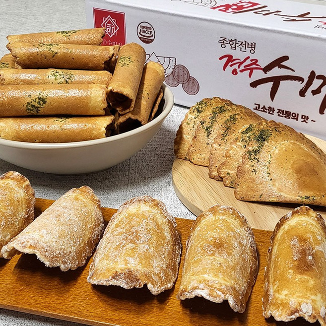 [스낵1번지] 경주 수미 종합전병, 540g, 3개