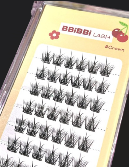 키보 노글루속눈썹 삐삐래쉬 01.셀럽 02. 크라운 Keybo, 2개