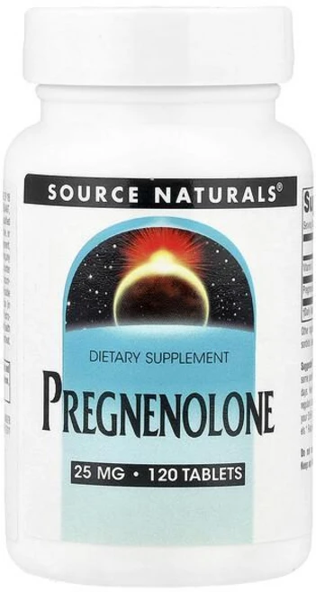Source Naturals Pregnenolone Tablets 소스내추럴스 프레그넬론 타블렛, 3개, 120정 - 쿠팡
