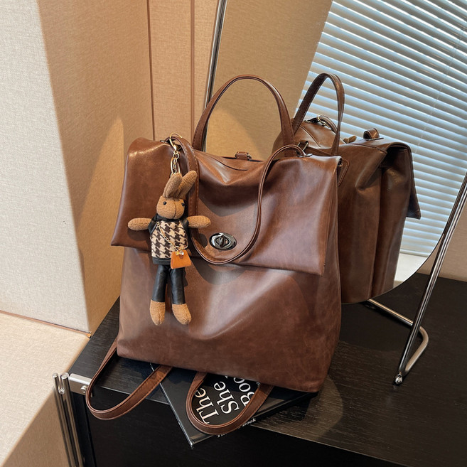 여성용 레트로 빈티지 스타일 백팩 캐주얼 데일리 패션 가방