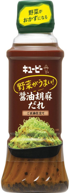 큐피를 잘해! 간장 깨 모두 참기름을 바름 소스 드레싱 300ml, 1개