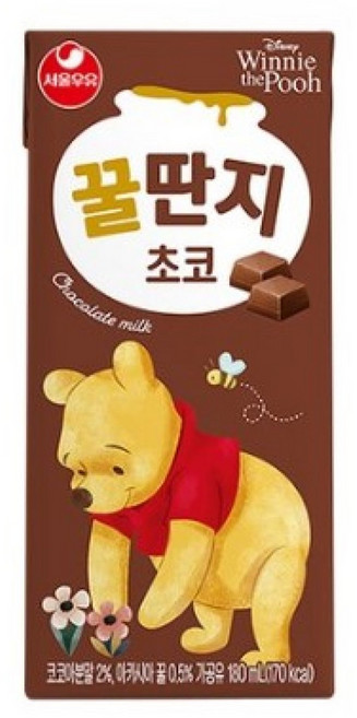서울우유 초코꿀단지, 180ml, 20개