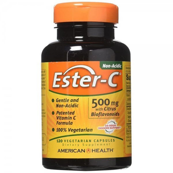 아메리칸 헬스 Ester-C 비타민 C 500mg 120 베지캡, 120정, 1개