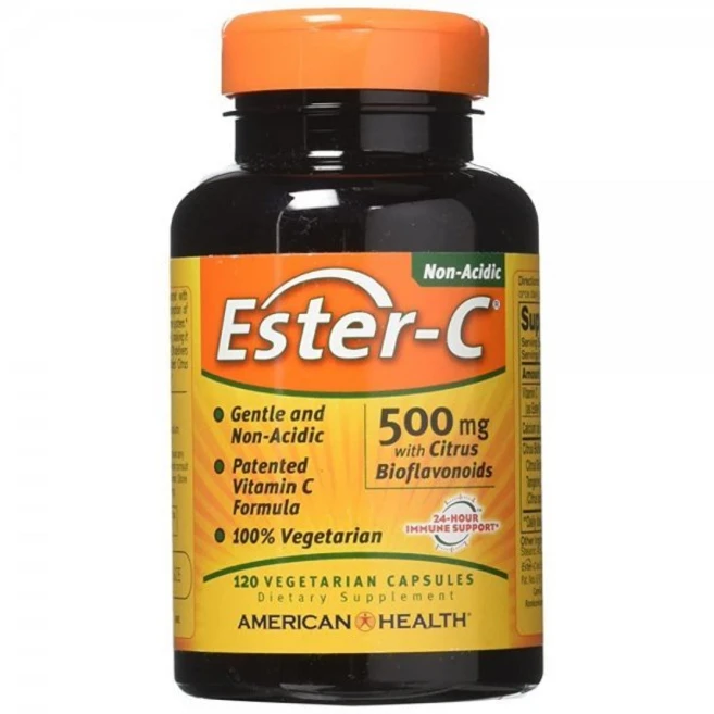 아메리칸 헬스 Ester-C 비타민 C 500mg 120 베지캡, 120정, 1개 - 쿠팡