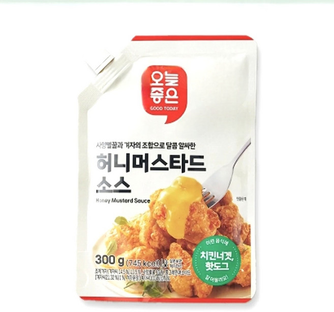 오늘좋은 허니머스타드 소스, 2개, 300g