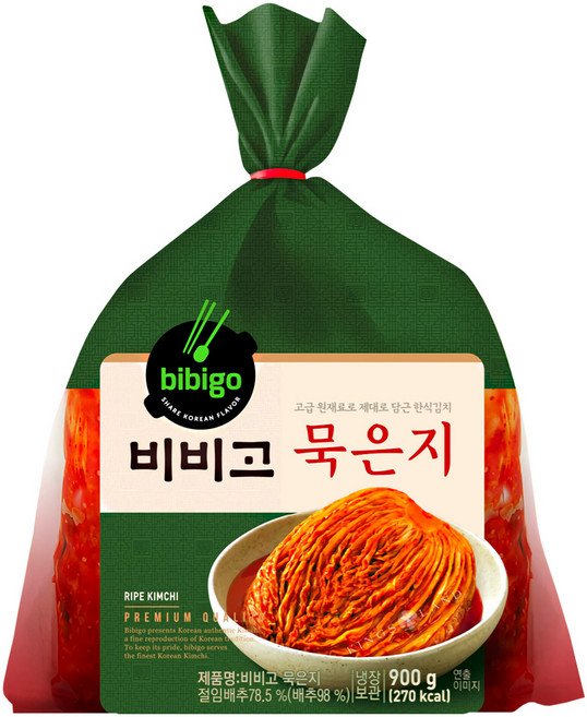 비비고 묵은지900g, 900g, 1개