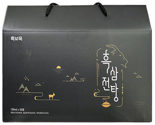 흑보목 흑염소진액 흑삼전탕 100ml x 30개입 x 3박스 /JJ몰