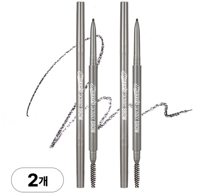 [1.5mm] 페리페라 스피디 스키니 브로우, 006 쿨그레이, 2개