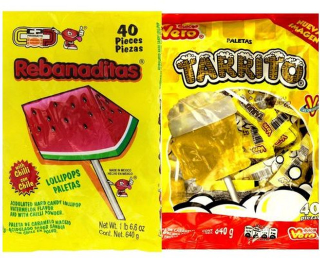 베로 타리토 및 레바나디타스 팔레타스 번들 Vero Tarrito and Rebanaditas Paletas Bundle, 1개, 734.82g