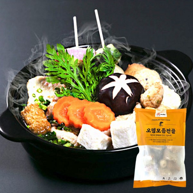 진어전 가마보꼬 430g / 오뎅모듬 전골 / 소스있음 (냉동), 1개