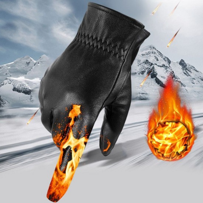 염소가죽 기모 터치 겨울 방한장갑 터치장갑 오토바이장갑 라이더장갑 배달장갑