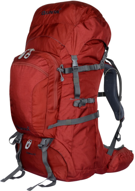 QUNTA 말리부 45리터 등산배낭 45리터 백팩, 와인