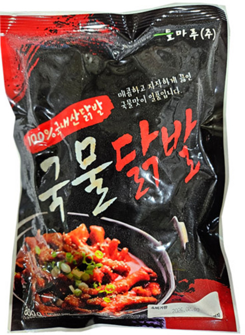 (무)(냉동)들마루 국물닭발 800gx3개, 800g, 3개