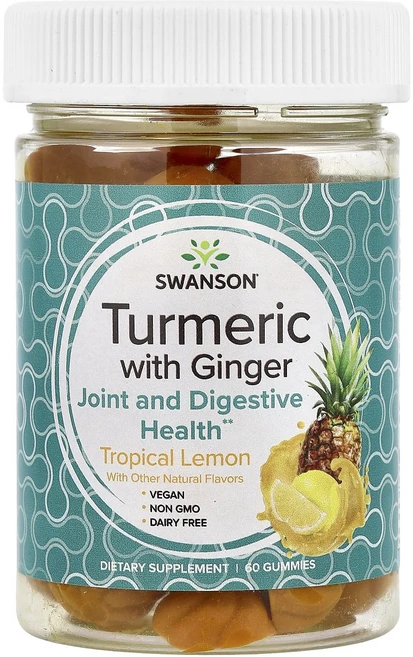 새해 첫좋은선물 Swanson 강황 생강 구미젤리 트로피컬 레몬 구미젤리 60개 제대로 할인합니다, Swanson강황생강구미젤리트로피컬레몬구미젤리60개 - 쿠팡