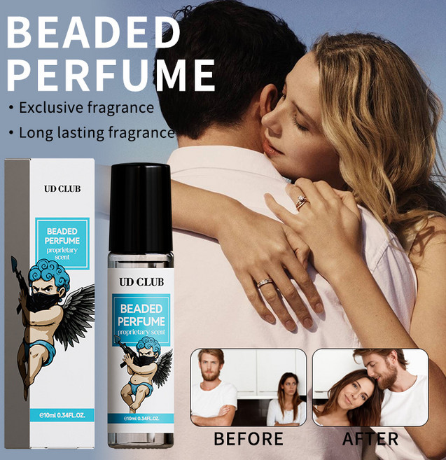 은은한 매력의 남성 향수 UD CLUB 큐피드 무알코올 오드 코롱, 10g, 2개