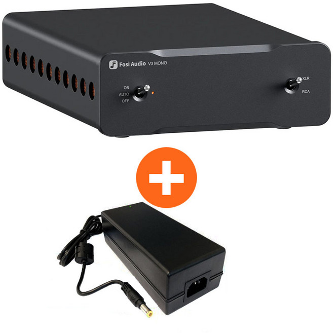 Fosi Audio V3 MONO / 포시 오디오 파워앰프 (모노블럭용) DC 48V-3A 어댑터 포함