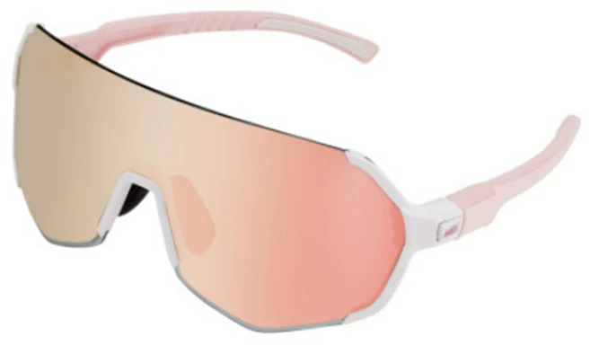 WTD G3 미러 골프 자전거 스포츠 초경량 고글 선글라스, 화이트핑크/피치미러, 1개 - 쿠팡