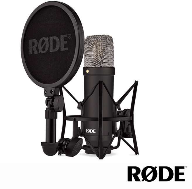 Rode NT1 第五代 電容式麥克風套組, 1個, NT1 【黑】, 黑