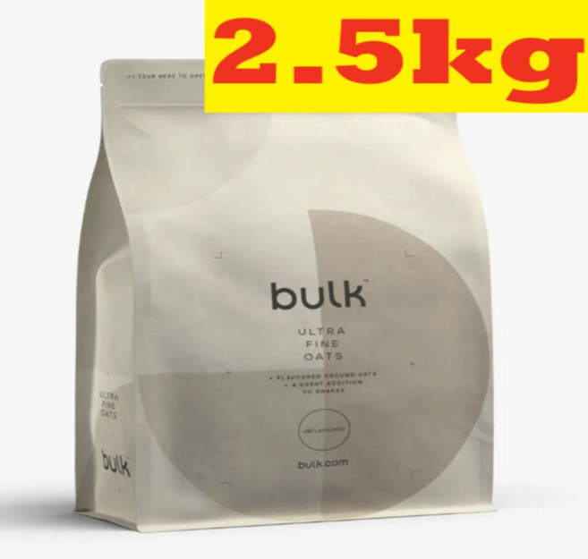 2.5Kg 버터스카치 맛 벌크 프로틴 울트라 파인 오트 인스턴트오트 bulk ultra fine oats intant oat, 1개