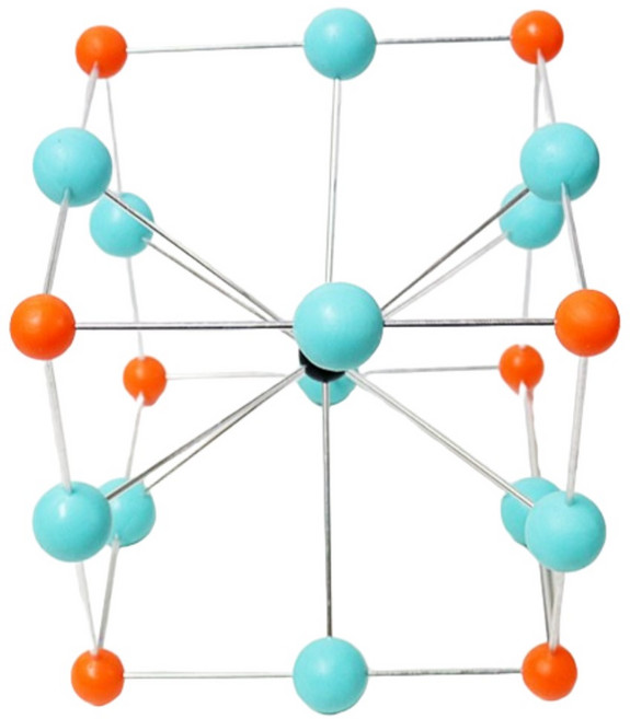 페로브스카이트 화합물 CaTiO3 구조모형 분자모형 과학체험교실 과학캠프, 1세트