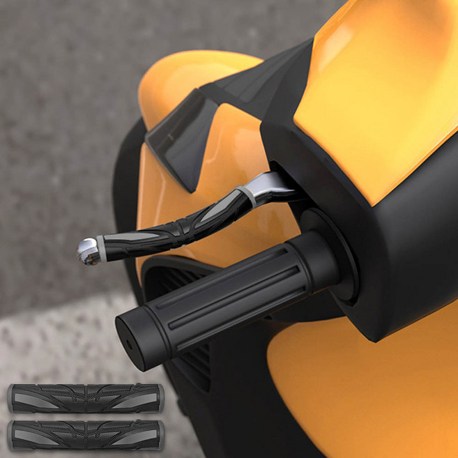 MOXI 오토바이 자전거 킥보드 로드 손잡이 고무 브레이크 그립, 1개