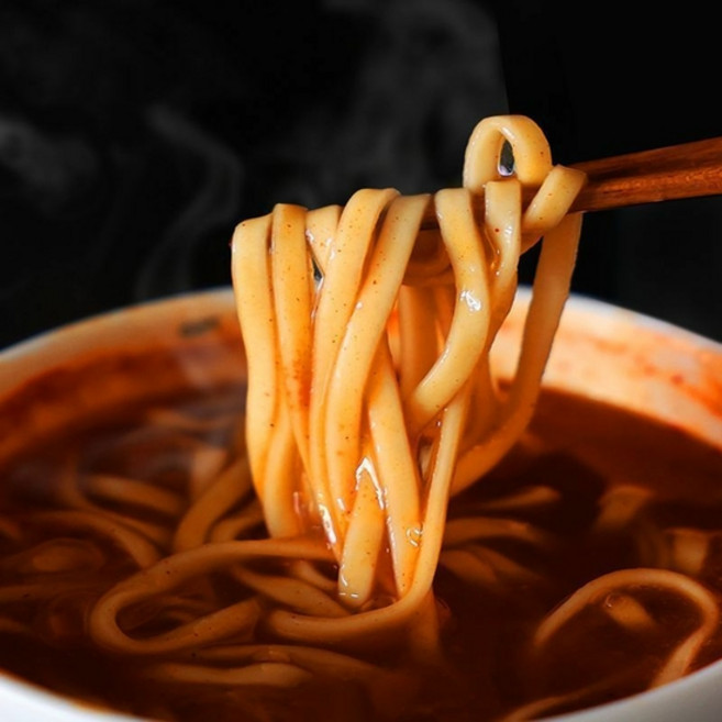[강원도 별미] 생면 장칼국수 (개별포장/비법소스동봉), 3개, 200g