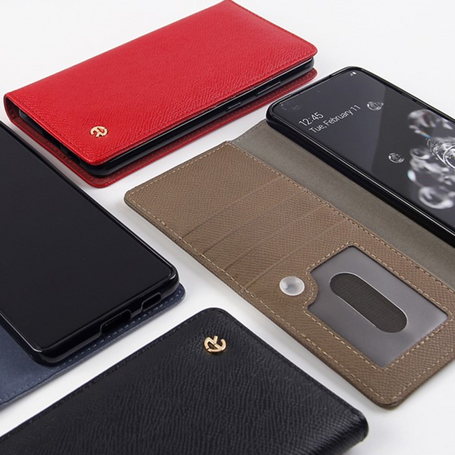 보르도 다이어리 갤럭시S22용 케이스/지갑형/카드수납/뽁복이흡착