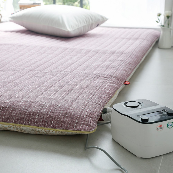 더블샵 온수매트커버 전기매트커버, 2-3 마이크로 모던와인