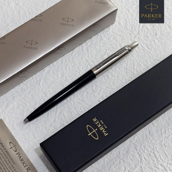 파카 오리지널 볼펜 조터 (정품포장), 블랙, 1개