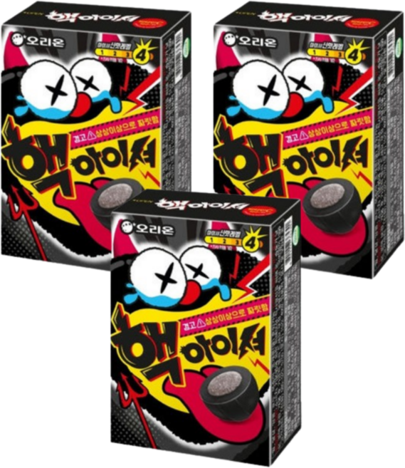 한정판 오리온 핵 아이셔 솔로부대 42g, 3개