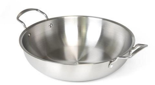 [세정컴퍼니] 퀸센스 루미스 인덕션 샤브샤브 스텐 업소용 부대찌개 감자탕 김치찌개 전골냄비, 30cm, 1개