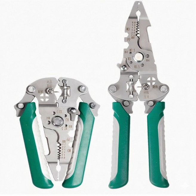 비니오 전선 탈피 압착 커팅 공구 스트리퍼 탈피기, 1개