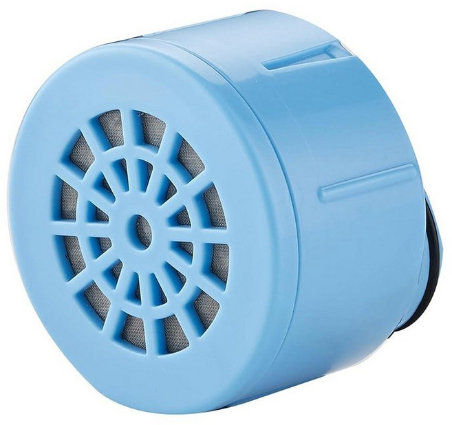 AquaCare Skin & Hair American KDF 교체 카트리지 ON/OFF 정수 모드 즉각적인 카트리지 재장전 및 내장 핸드 샤워 또는 콤보 마운트가 있는 세계, 교체용 카트리지, 교체용 카트리지