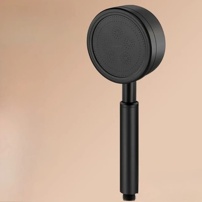 화장실 스프레이 건 스테인리스 스틸 수동 비데 수도꼭지 욕실 핸드헬드 샤워 헤드 셀프 클리닝, 02 Black