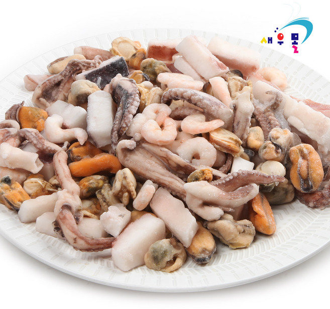 새우몰 통통한 해물모듬 600g 해물믹스, 1개