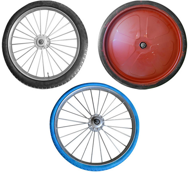 리어카 바퀴 26인치 에어바퀴 통바퀴 발포바퀴 손수레, 리어카바퀴/에어바퀴, 1개