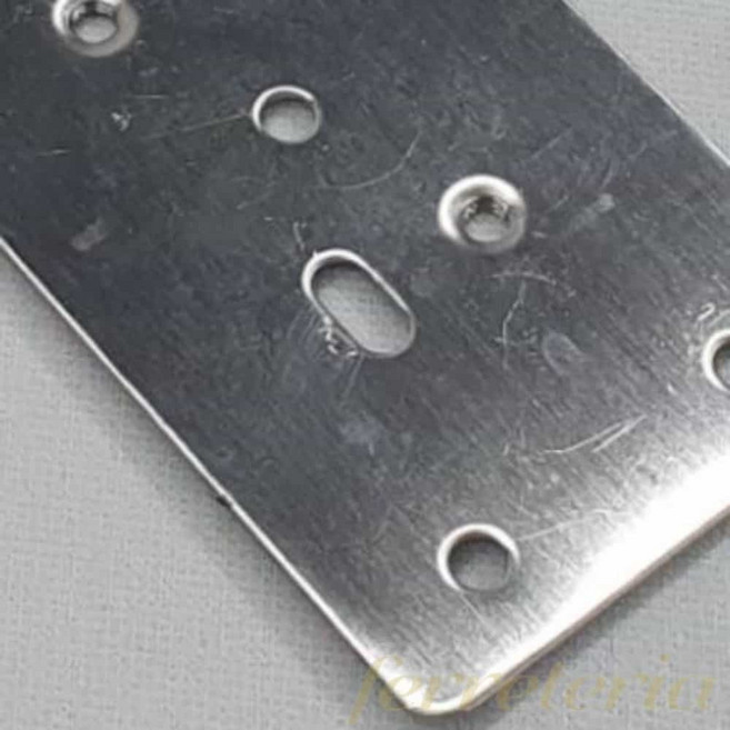 페레테 가구 경첩 보강 판 47 B 평경첩 스텐평철 연결철물