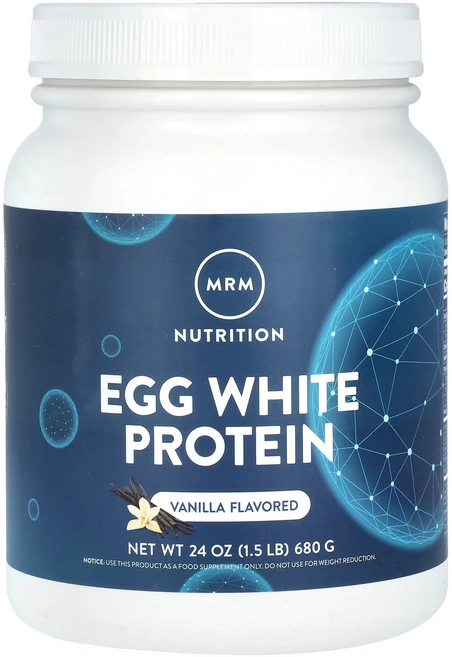 MRM 계란 흰자 단백질 분말 바닐라 맛 680g 2개 - 쿠팡