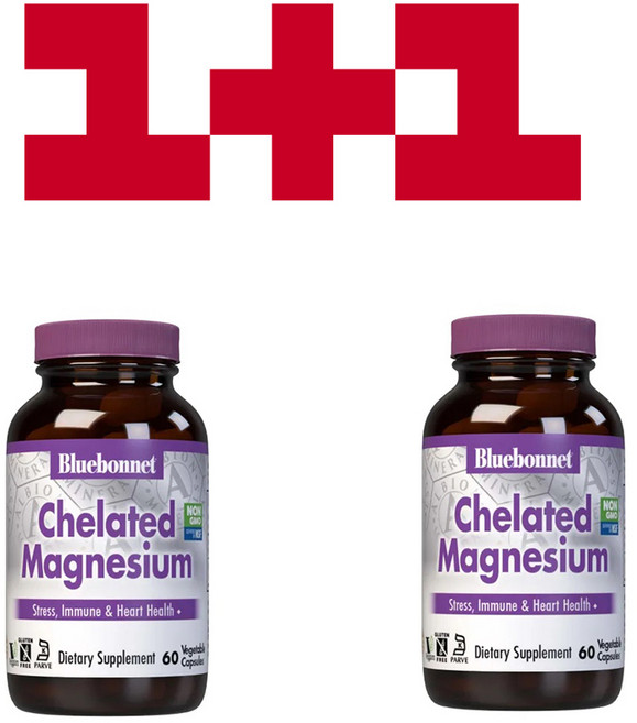 블루보넷 칼슘 마그네슘 120정, 2개